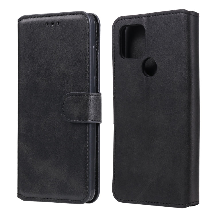 For Google Pixel 5 XL / Pixel 4a 5G Classic Calf Texture PU + TPU Horizontal Flip Leather Case, with Holder & Card Slots & Wallet