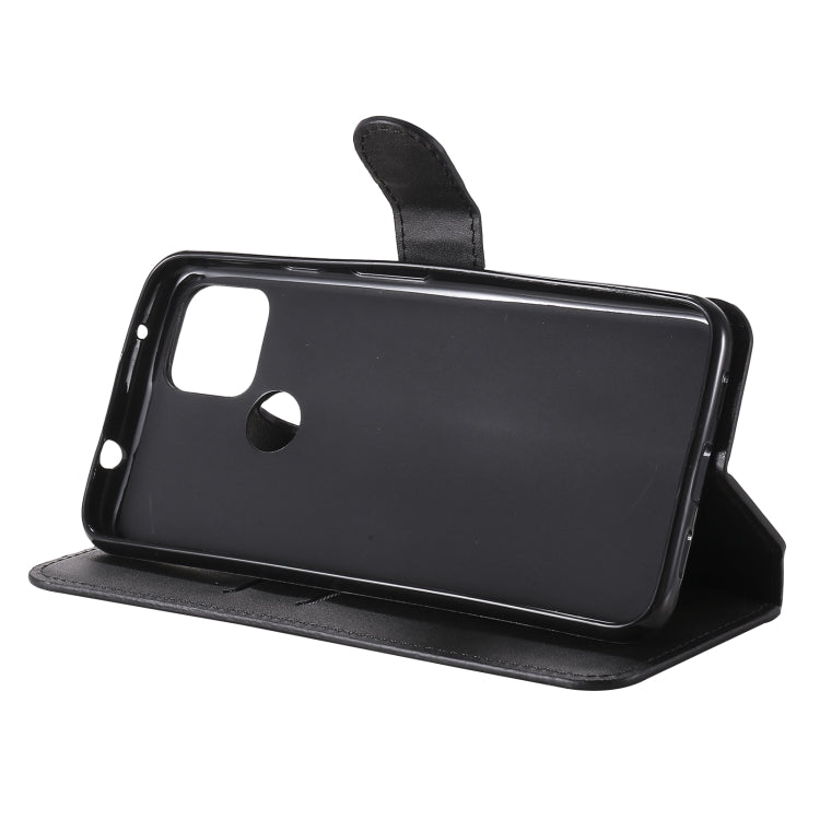 For Google Pixel 5 XL / Pixel 4a 5G Classic Calf Texture PU + TPU Horizontal Flip Leather Case, with Holder & Card Slots & Wallet