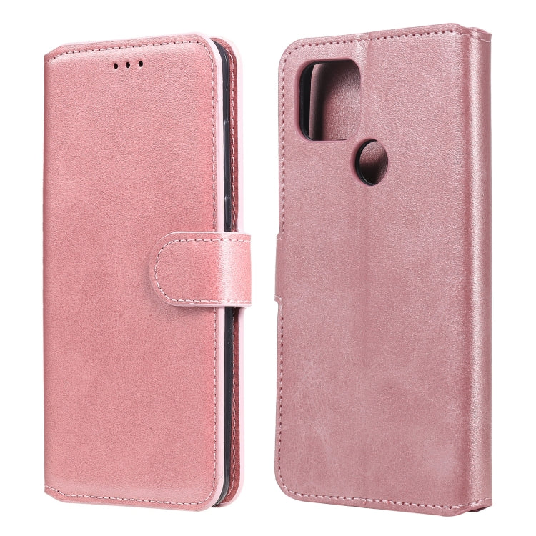 For Google Pixel 5 XL / Pixel 4a 5G Classic Calf Texture PU + TPU Horizontal Flip Leather Case, with Holder & Card Slots & Wallet
