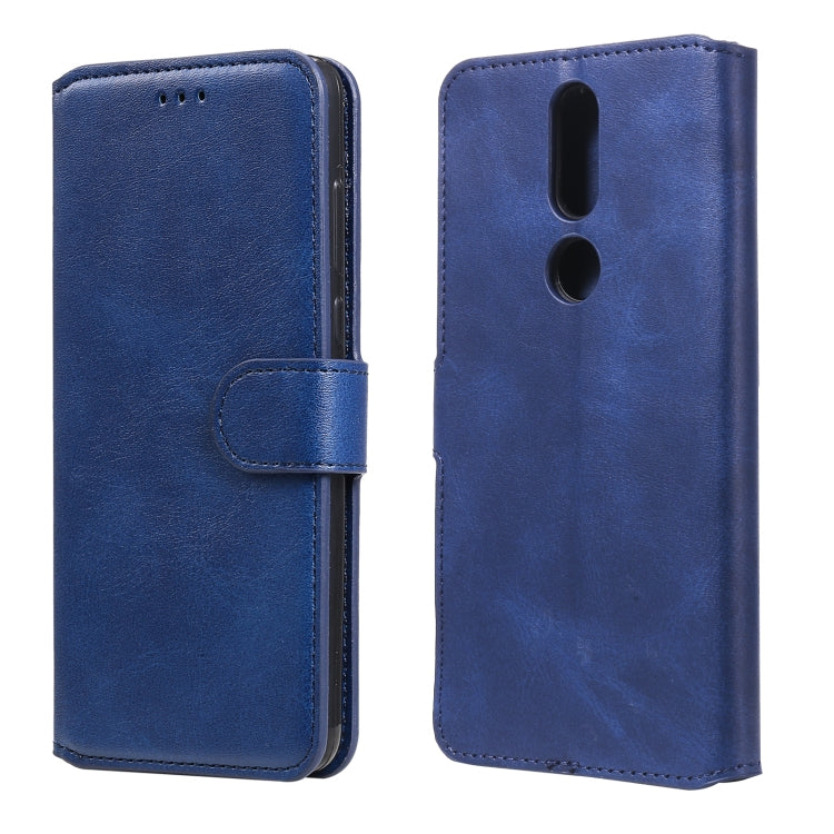 For Nokia 2.4 Classic Calf Texture PU + TPU Horizontal Flip Leather Case, with Holder & Card Slots & Wallet