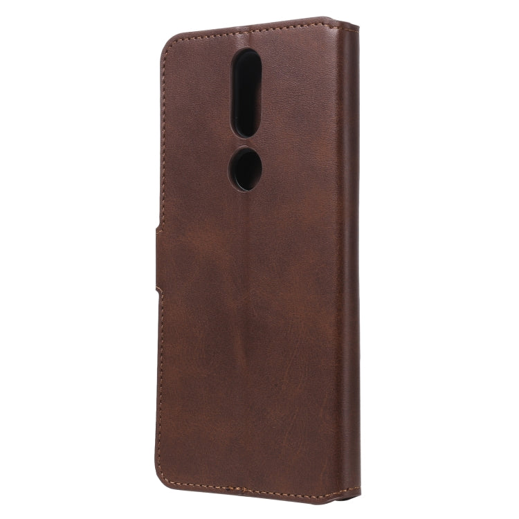 For Nokia 2.4 Classic Calf Texture PU + TPU Horizontal Flip Leather Case, with Holder & Card Slots & Wallet