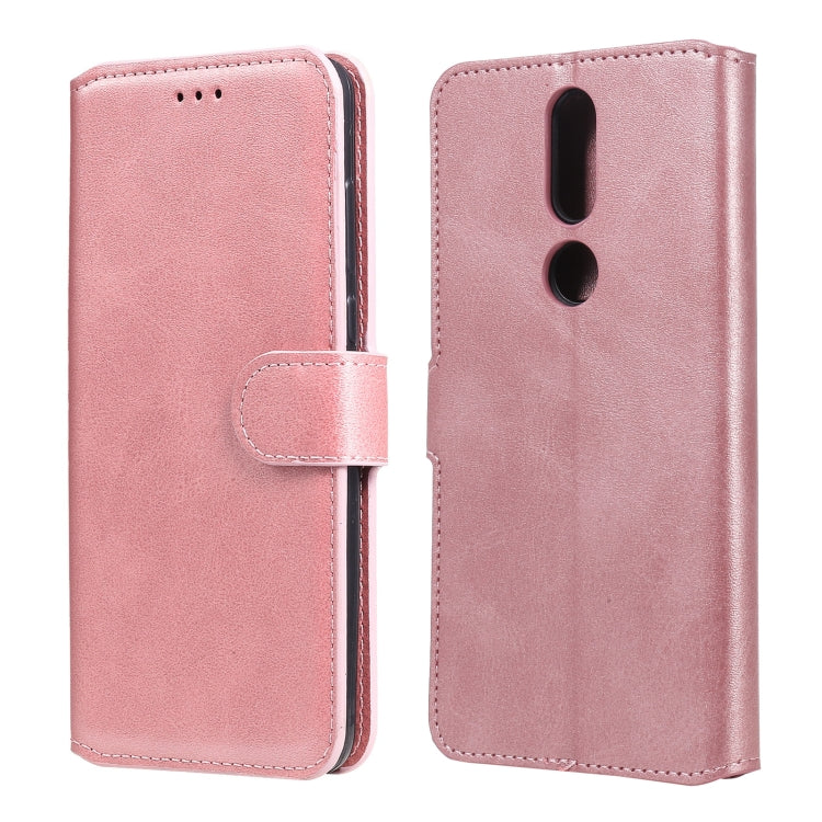 For Nokia 2.4 Classic Calf Texture PU + TPU Horizontal Flip Leather Case, with Holder & Card Slots & Wallet