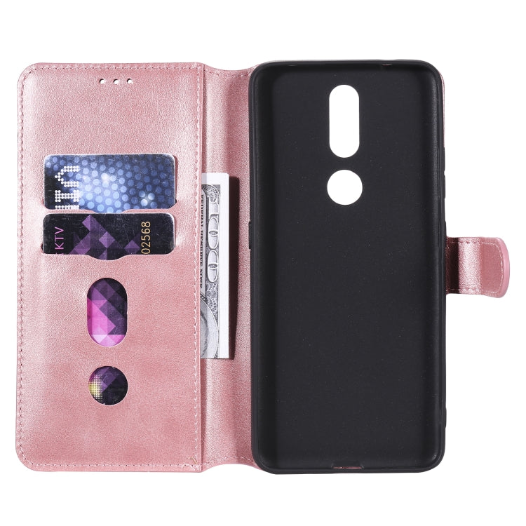 For Nokia 2.4 Classic Calf Texture PU + TPU Horizontal Flip Leather Case, with Holder & Card Slots & Wallet
