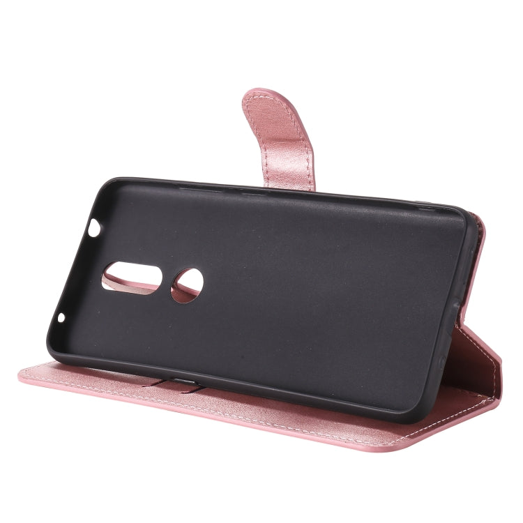 For Nokia 2.4 Classic Calf Texture PU + TPU Horizontal Flip Leather Case, with Holder & Card Slots & Wallet