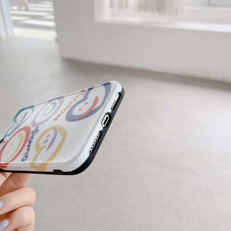 For iPhone 11 IMD Straight Edge TPU Protective Case