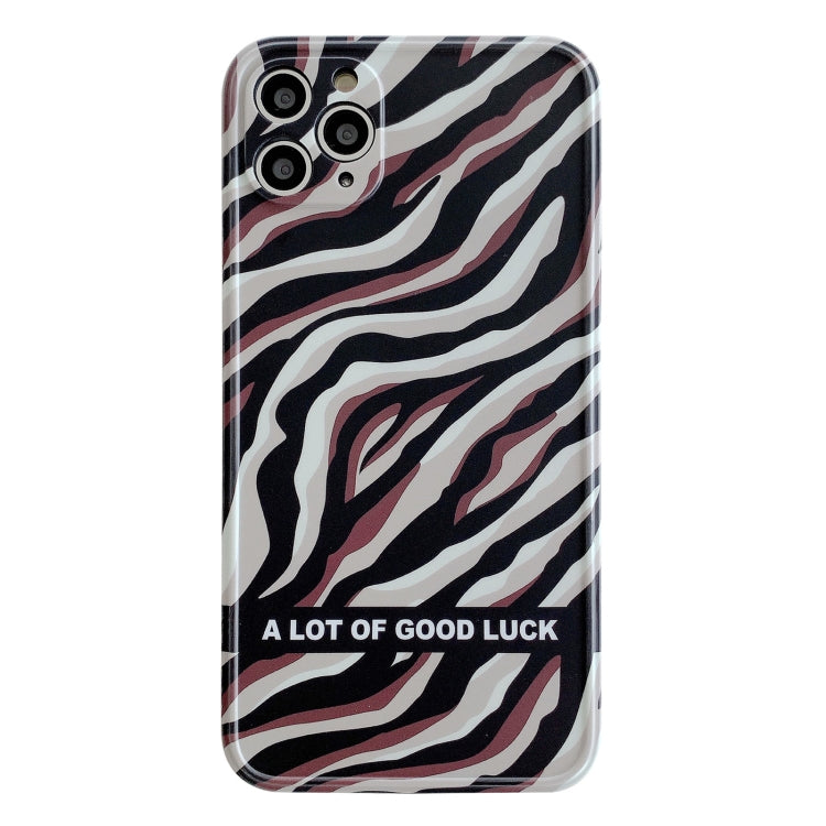 For iPhone 11 IMD Straight Edge TPU Protective Case