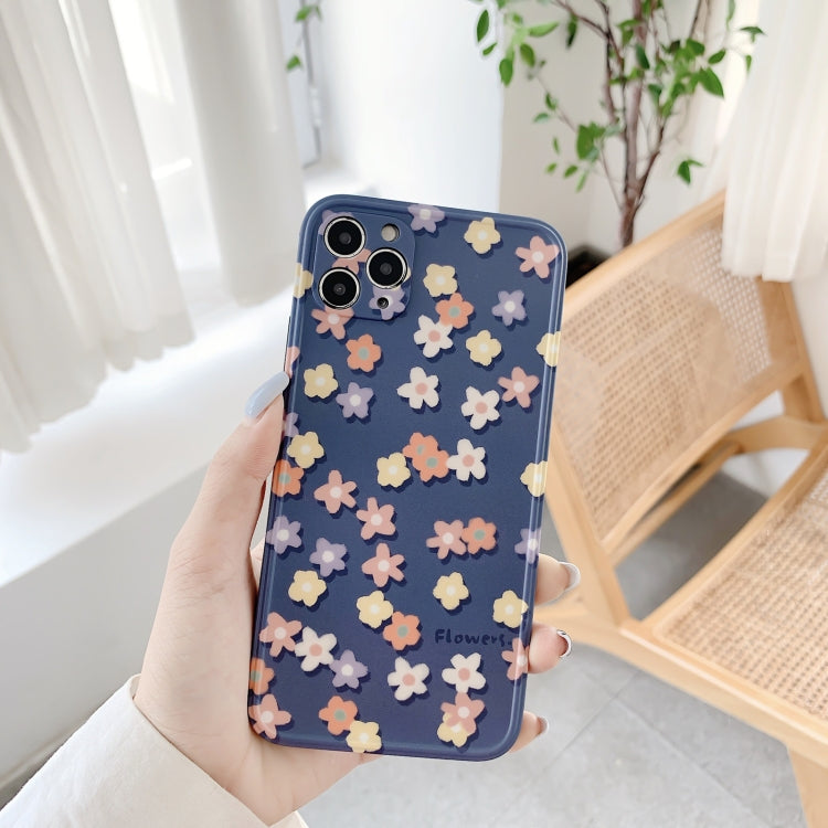 For iPhone 11 Pro Max IMD Straight Edge TPU Protective Case