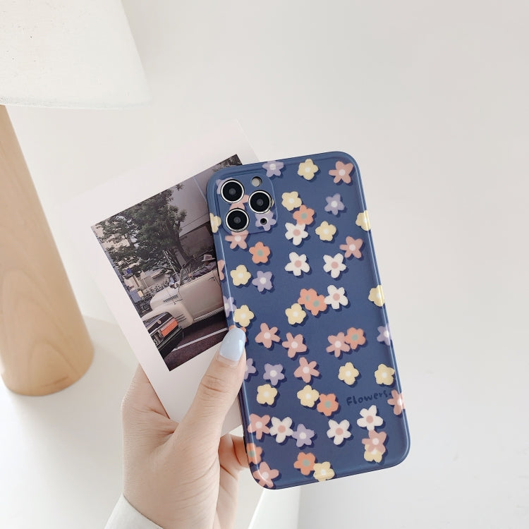 For iPhone 11 Pro Max IMD Straight Edge TPU Protective Case
