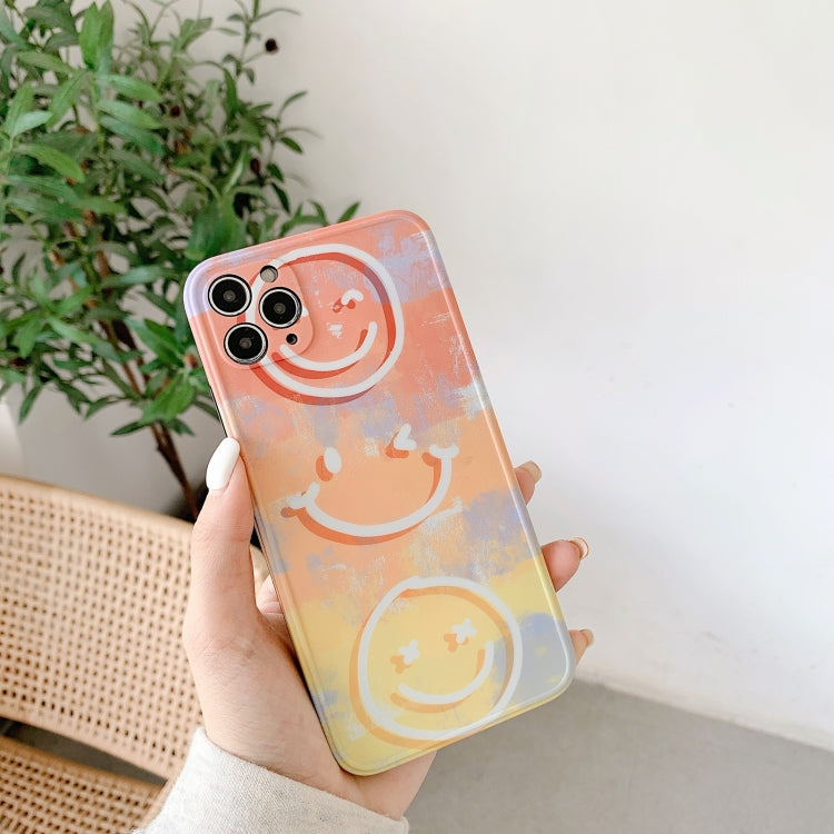 For iPhone 11 Pro Max IMD Straight Edge TPU Protective Case