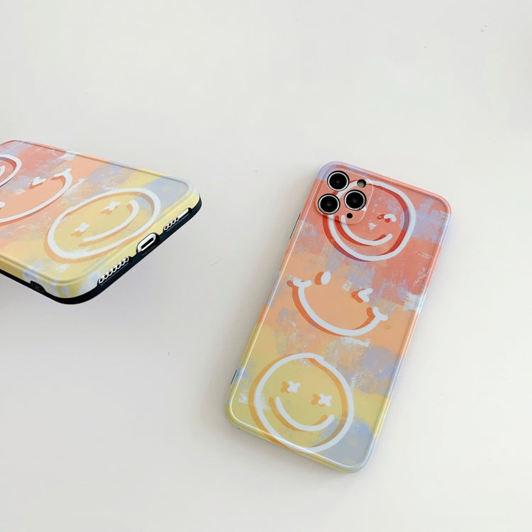 For iPhone 12 IMD Straight Edge TPU Protective Case
