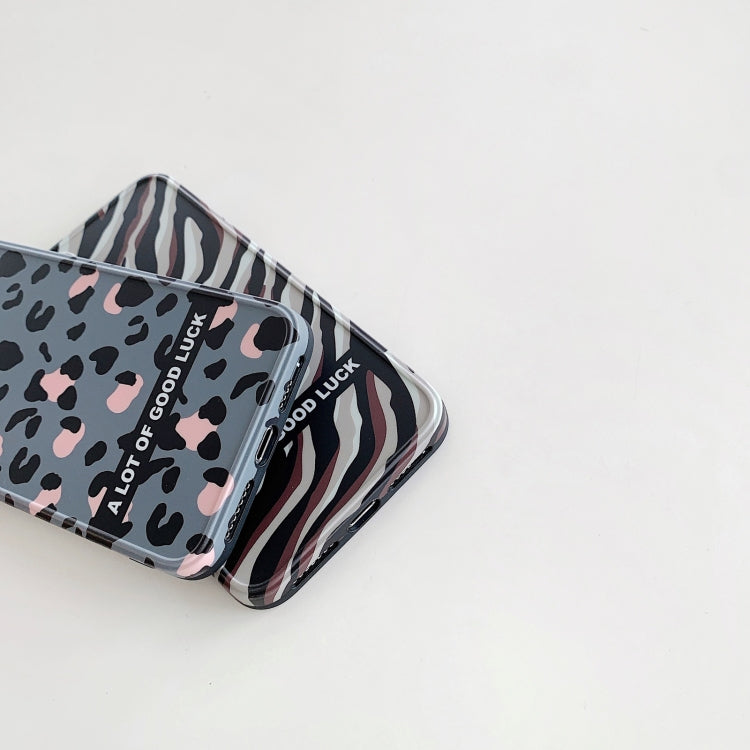 For iPhone 12 IMD Straight Edge TPU Protective Case