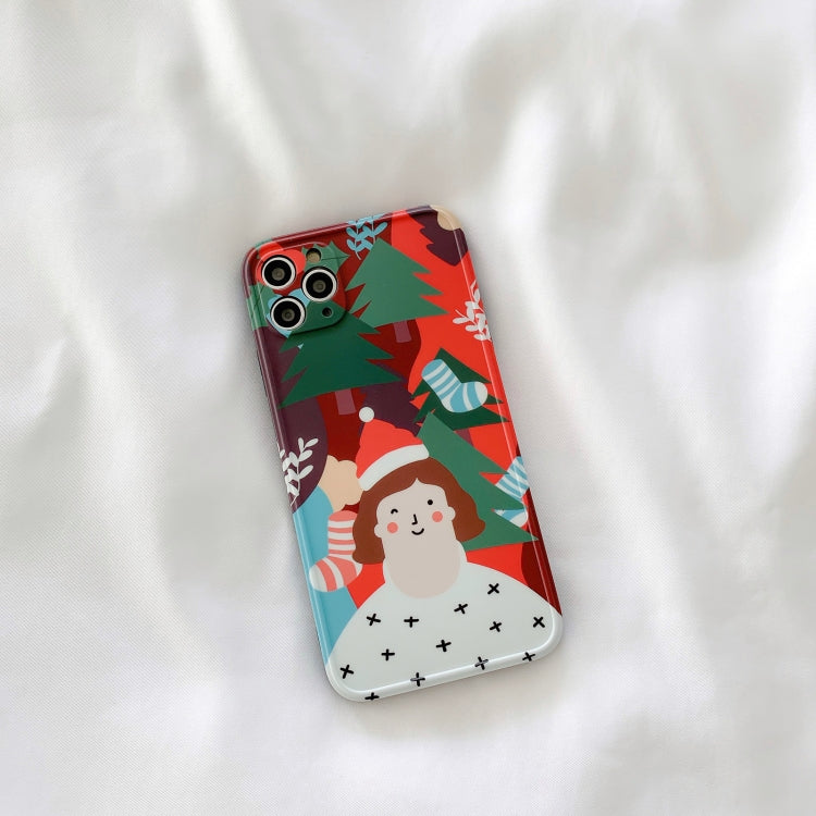 For iPhone 12 Pro IMD Straight Edge TPU Protective Case