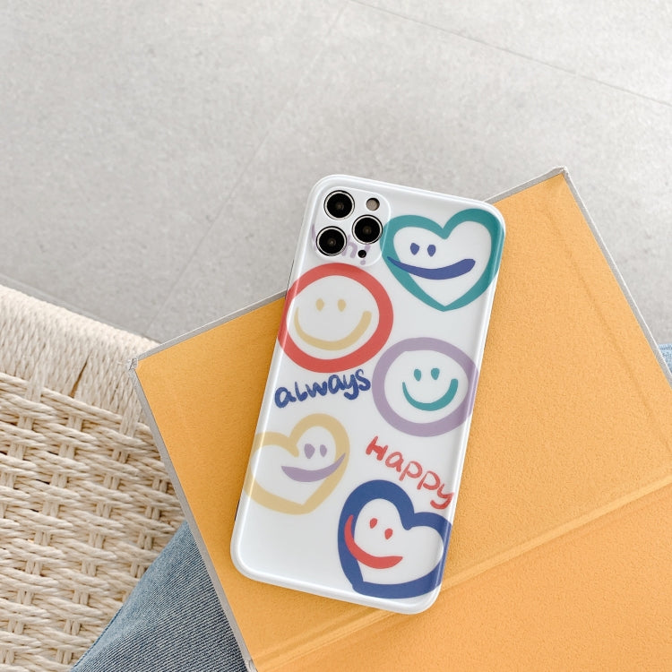 For iPhone 12 Pro Max IMD Straight Edge TPU Protective Case
