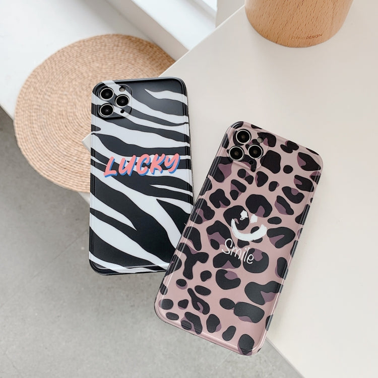 For iPhone 12 Pro Max IMD Straight Edge TPU Protective Case