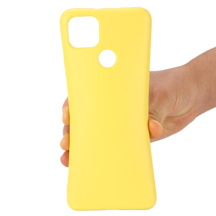 For Motorola Moto G9 Power Pure Color Liquid Silicone Shockproof Full Coverage Case