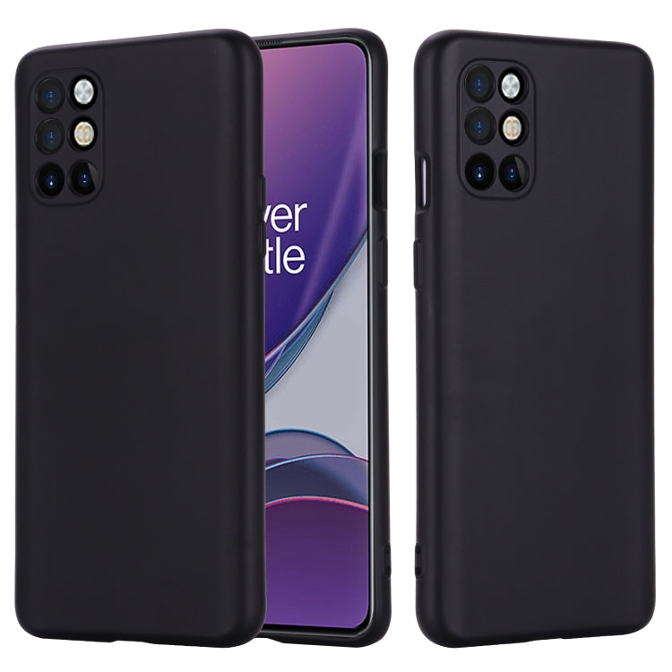 For OnePlus 8T / 8T+ 5G Pure Color Liquid Silicone Shockproof Full Coverage Case