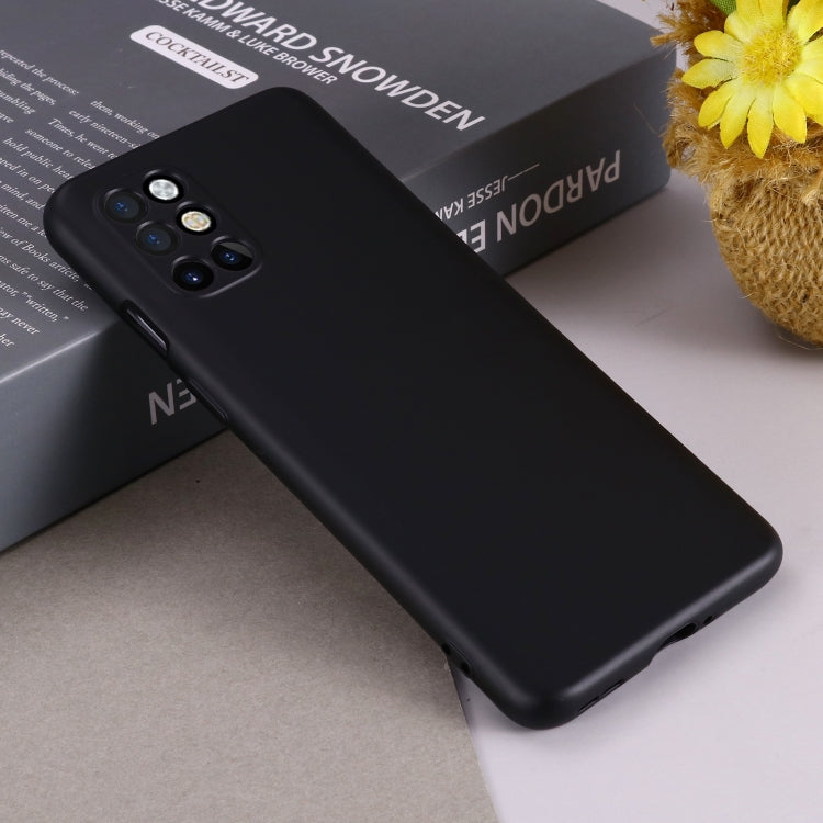 For OnePlus 8T / 8T+ 5G Pure Color Liquid Silicone Shockproof Full Coverage Case