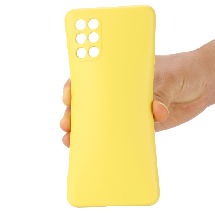 For OnePlus 8T / 8T+ 5G Pure Color Liquid Silicone Shockproof Full Coverage Case