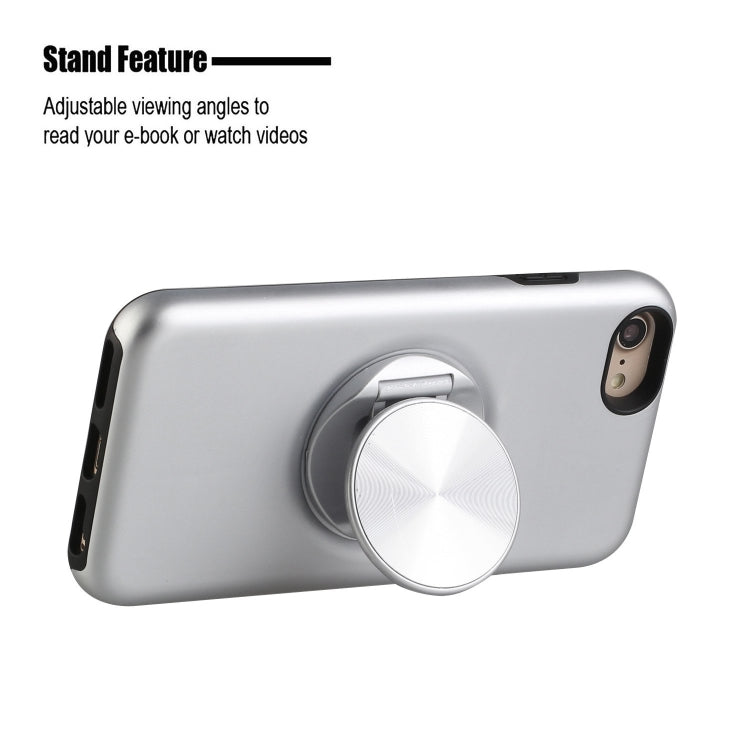 TPU+PC 2 in 1 Shockproof Case with Magnetic Round Car Holder For iPhone 7 Plus / 8 Plus