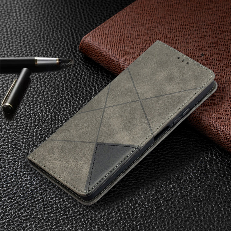 For Huawei P smart 2021 / Y7a Prismatic Invisible Magnetic Horizontal Flip Leather Case with Holder & Card Slots & Photo Frame