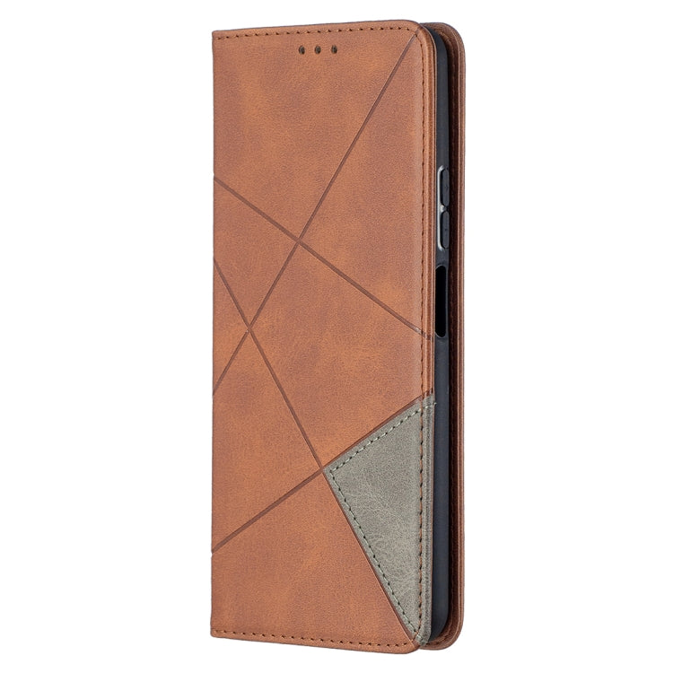 For Huawei P smart 2021 / Y7a Prismatic Invisible Magnetic Horizontal Flip Leather Case with Holder & Card Slots & Photo Frame