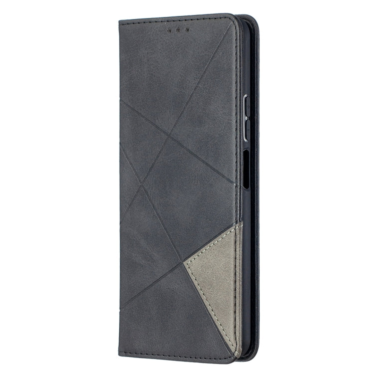 For Huawei P smart 2021 / Y7a Prismatic Invisible Magnetic Horizontal Flip Leather Case with Holder & Card Slots & Photo Frame