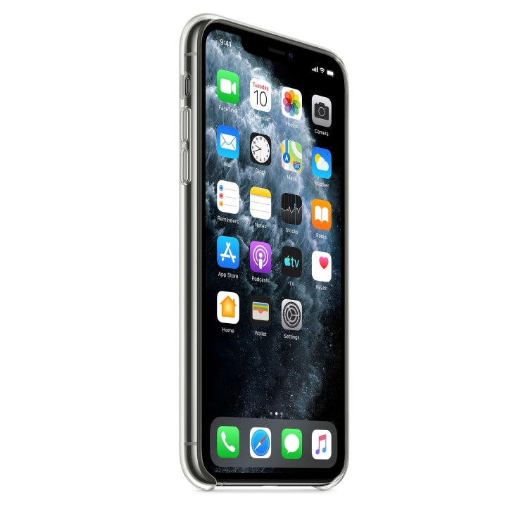 For iPhone 11 Pro Max TPU Transparent Protective Case
