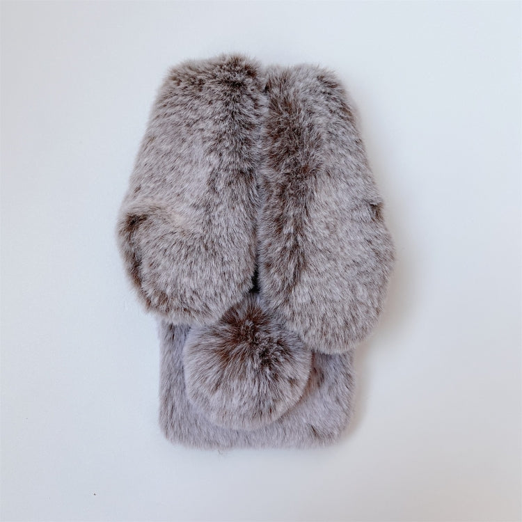 For iPhone 11 Plush Rabbit Soft TPU Protective Case