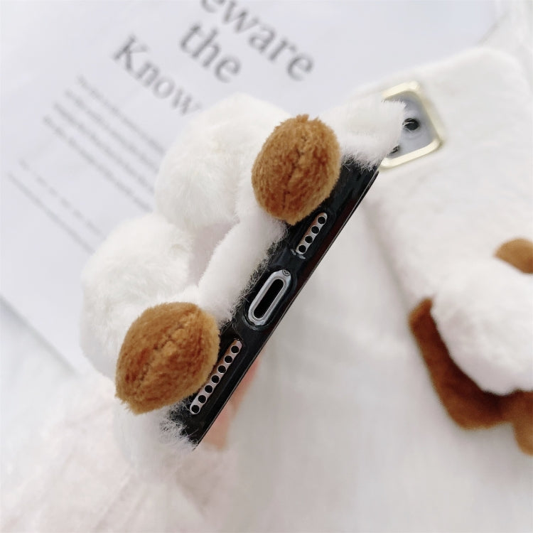 For iPhone 11 Pro Max Corgi Butt Plush TPU Protective Case