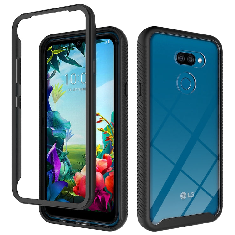For LG Harmony 4 / K40S Starry Sky Solid Color Series Shockproof PC + TPU Protective Case