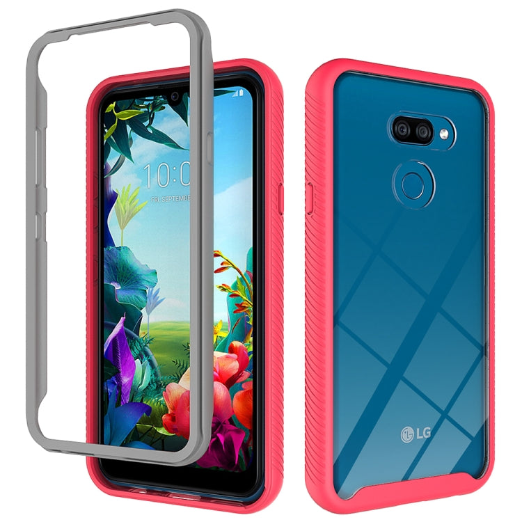 For LG Harmony 4 / K40S Starry Sky Solid Color Series Shockproof PC + TPU Protective Case