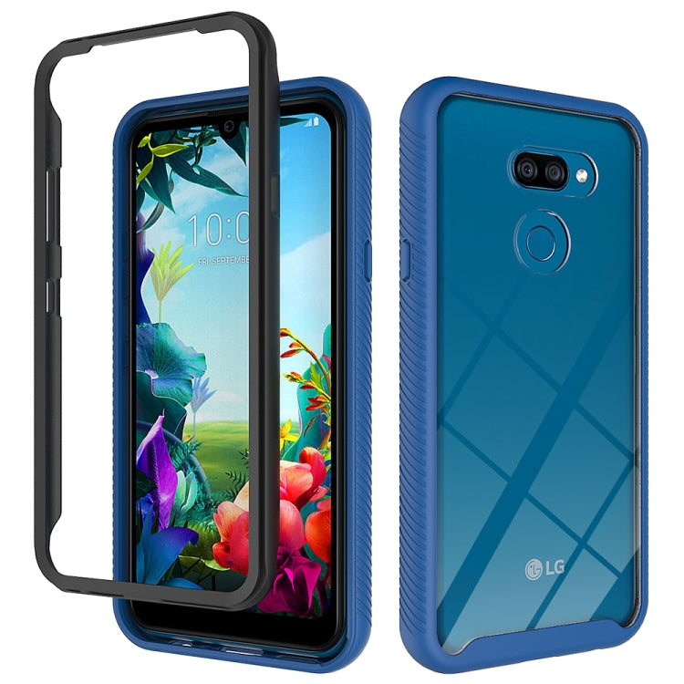 For LG Harmony 4 / K40S Starry Sky Solid Color Series Shockproof PC + TPU Protective Case