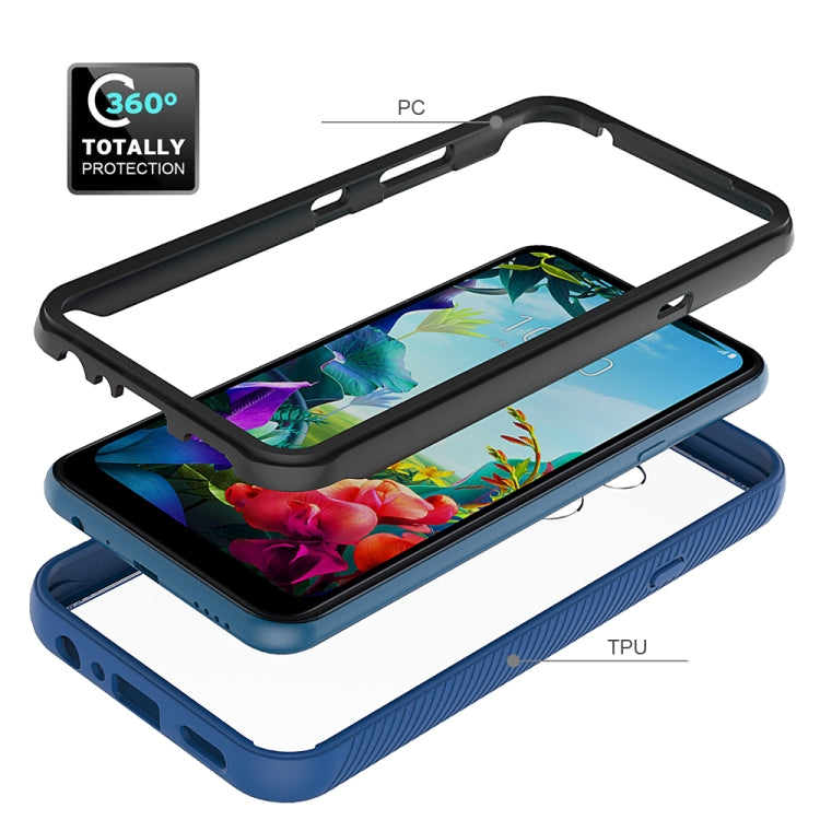For LG Harmony 4 / K40S Starry Sky Solid Color Series Shockproof PC + TPU Protective Case