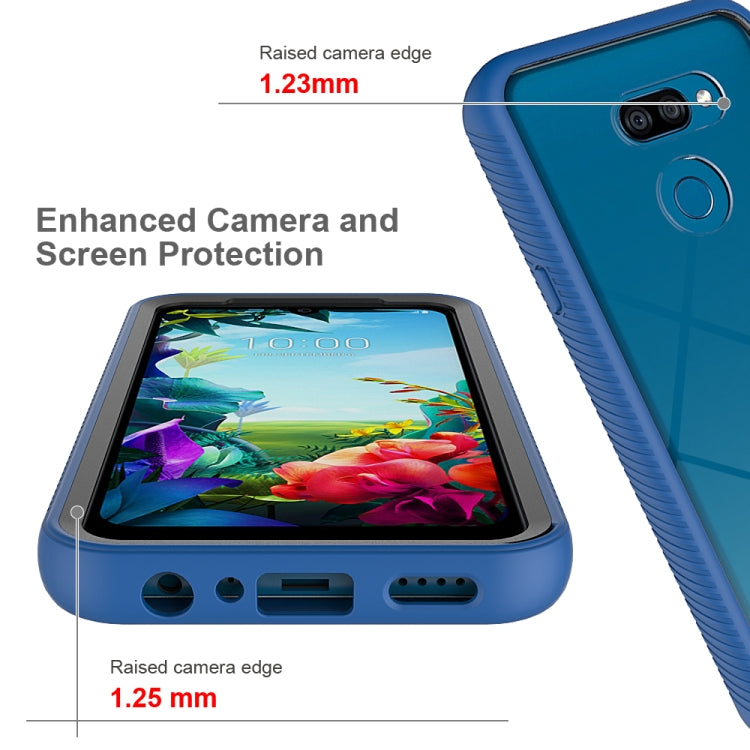 For LG Harmony 4 / K40S Starry Sky Solid Color Series Shockproof PC + TPU Protective Case
