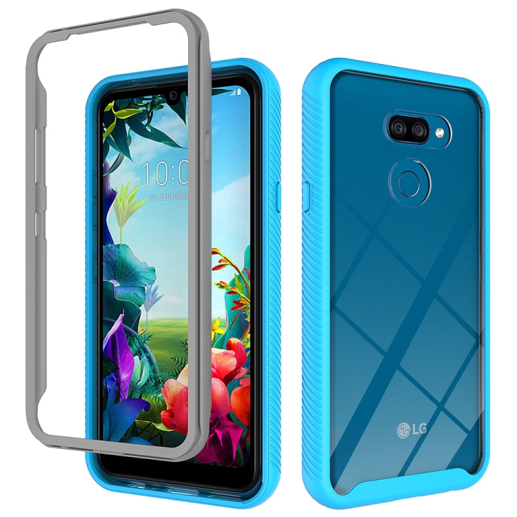 For LG Harmony 4 / K40S Starry Sky Solid Color Series Shockproof PC + TPU Protective Case
