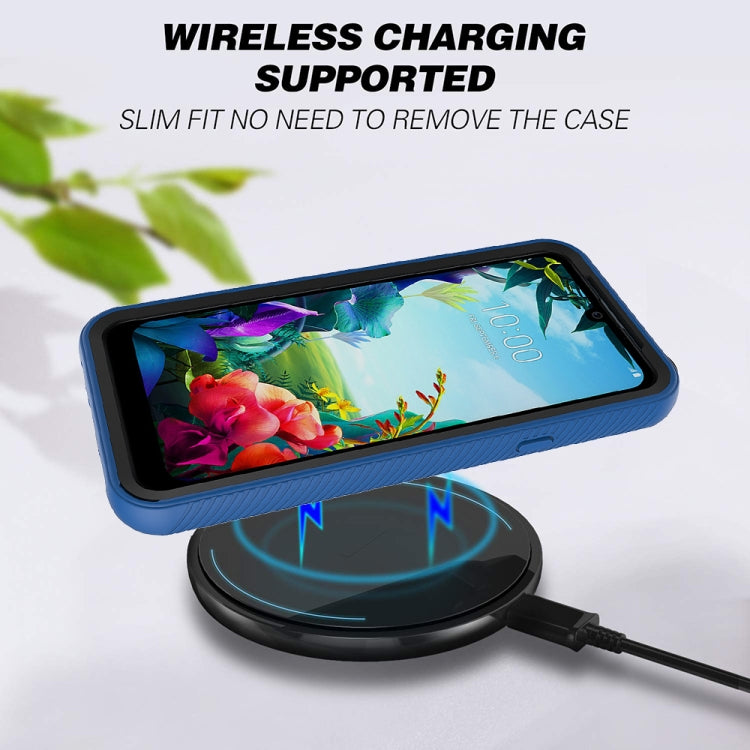 For LG Harmony 4 / K40S Starry Sky Solid Color Series Shockproof PC + TPU Protective Case