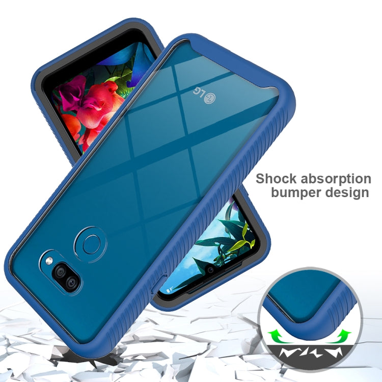 For LG Harmony 4 / K40S Starry Sky Solid Color Series Shockproof PC + TPU Protective Case