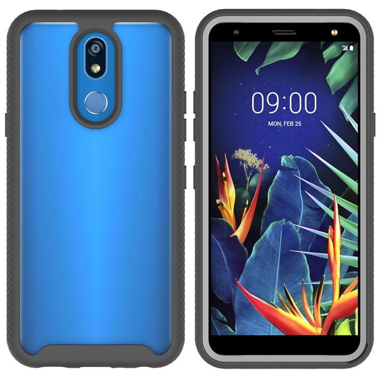 For LG K40 Starry Sky Solid Color Series Shockproof PC + TPU Protective Case
