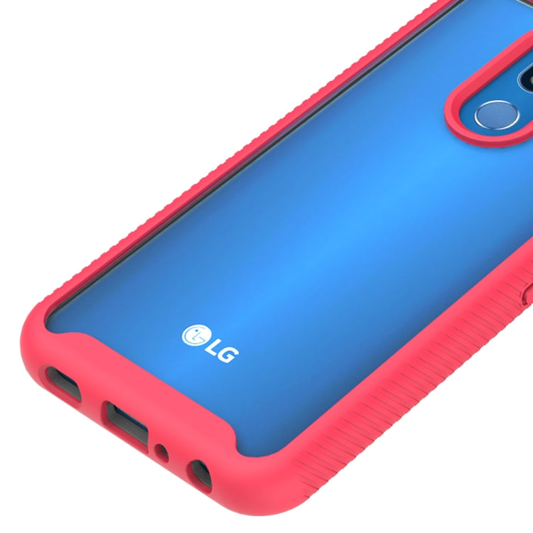 For LG K40 Starry Sky Solid Color Series Shockproof PC + TPU Protective Case