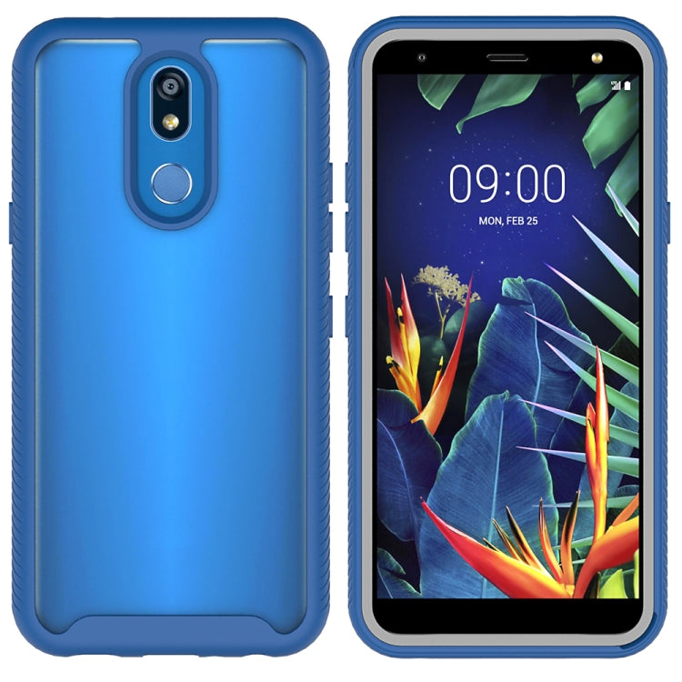 For LG K40 Starry Sky Solid Color Series Shockproof PC + TPU Protective Case