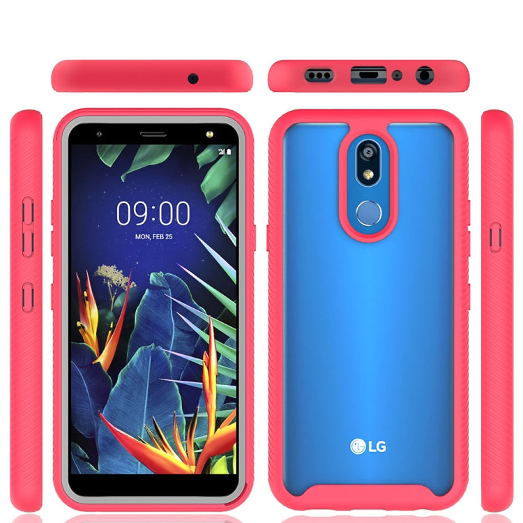For LG K40 Starry Sky Solid Color Series Shockproof PC + TPU Protective Case