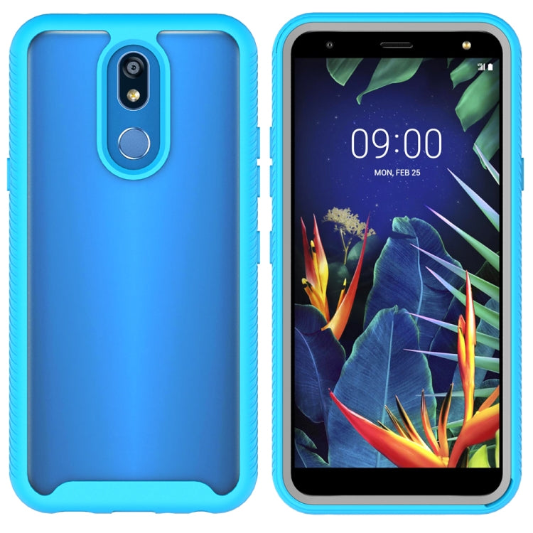 For LG K40 Starry Sky Solid Color Series Shockproof PC + TPU Protective Case