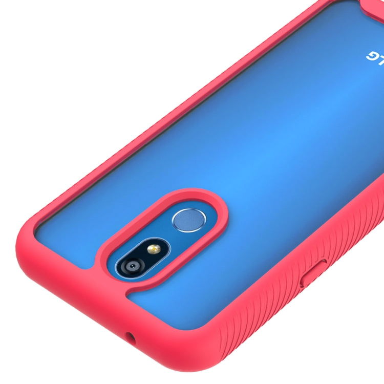 For LG K40 Starry Sky Solid Color Series Shockproof PC + TPU Protective Case