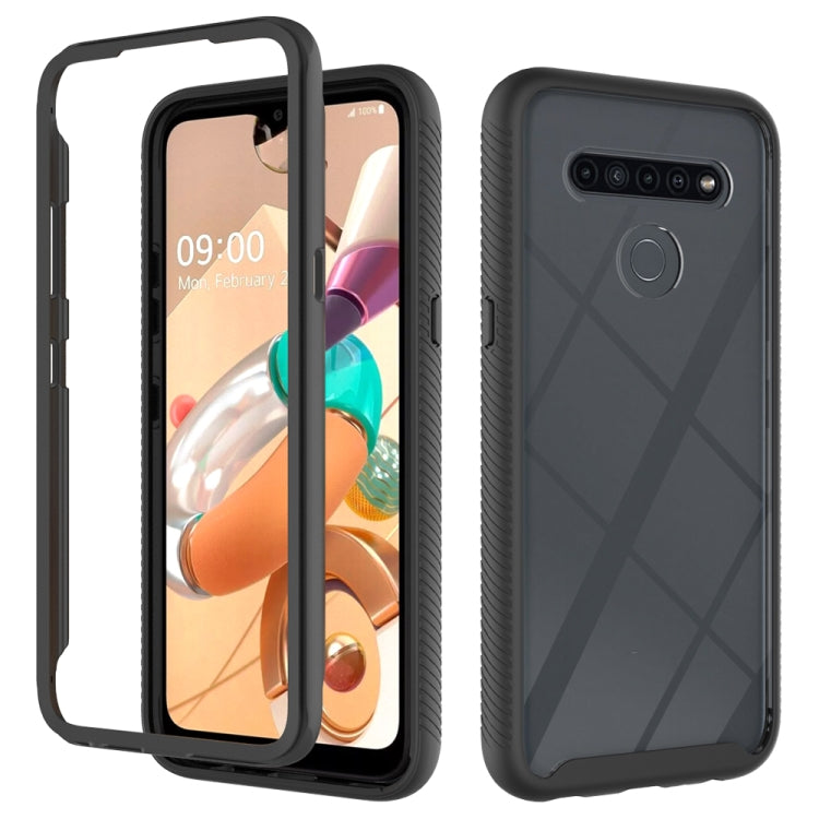 For LG K41S Starry Sky Solid Color Series Shockproof PC + TPU Protective Case