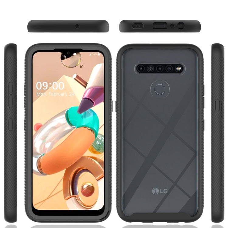 For LG K41S Starry Sky Solid Color Series Shockproof PC + TPU Protective Case