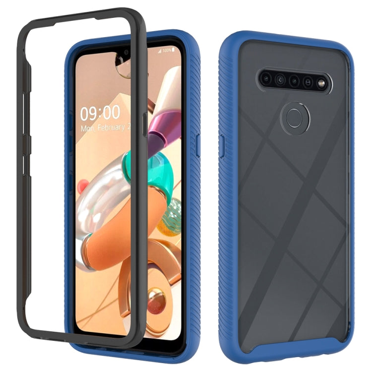 For LG K41S Starry Sky Solid Color Series Shockproof PC + TPU Protective Case