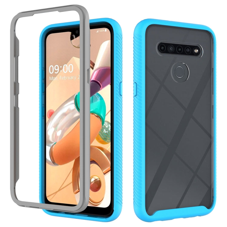 For LG K41S Starry Sky Solid Color Series Shockproof PC + TPU Protective Case