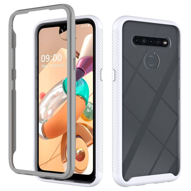 For LG K41S Starry Sky Solid Color Series Shockproof PC + TPU Protective Case