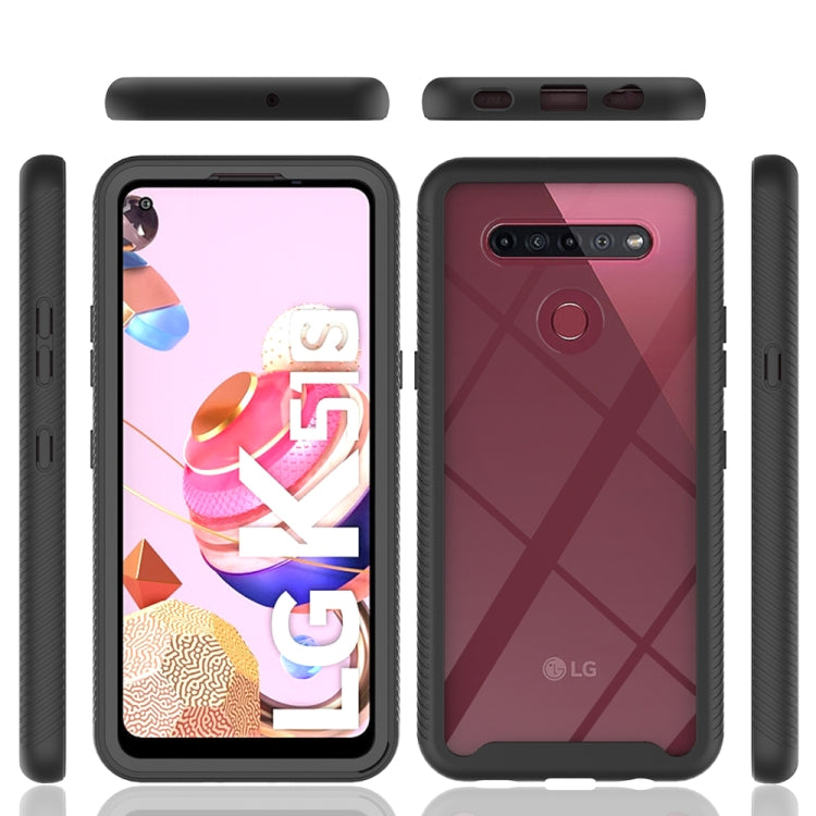 For LG K51S Starry Sky Solid Color Series Shockproof PC + TPU Protective Case