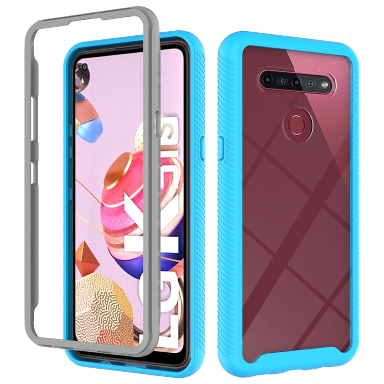 For LG K51S Starry Sky Solid Color Series Shockproof PC + TPU Protective Case